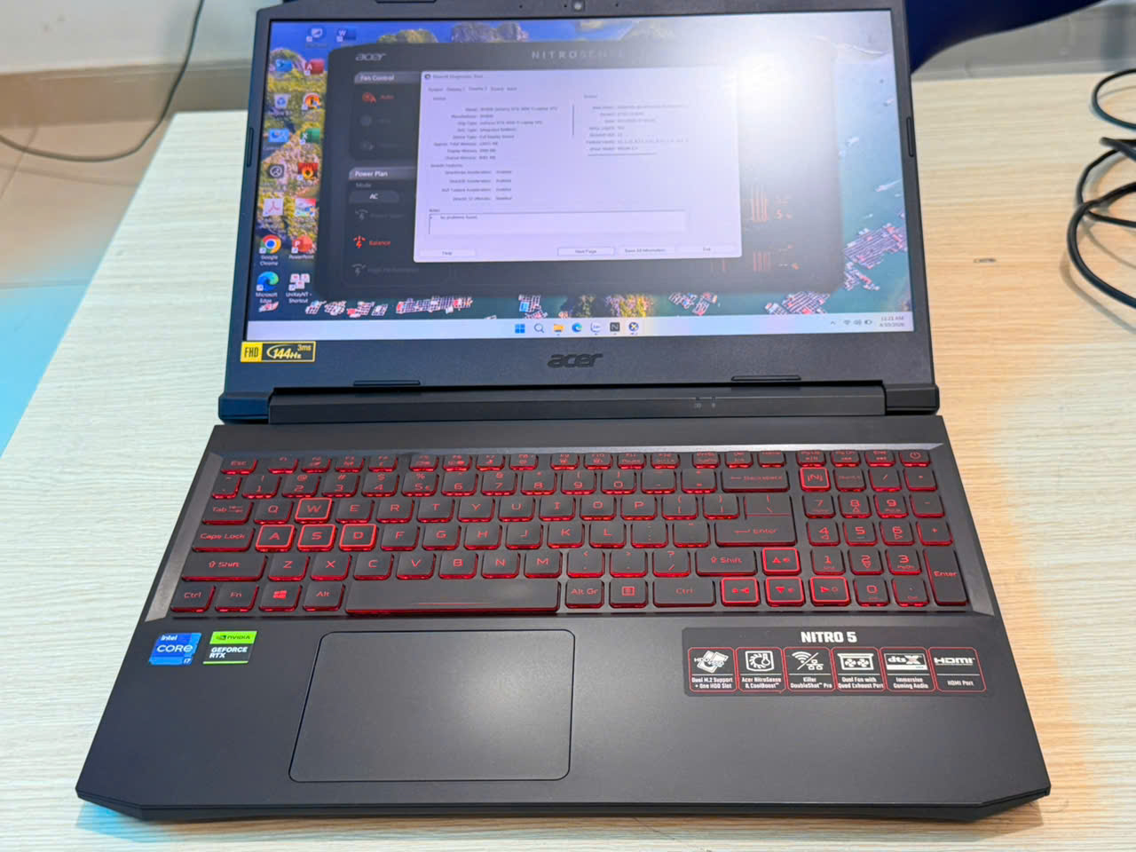 laptop chuyen game acer nitri